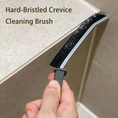 3 Pcs Crevice Cleaning Brush, Multifunctional Gap Cleaning Brush Tool, Bathroom/Kitchen Gap Brush, Grout Cleaner Brush Hard Bristle Crevice Cleaning Brush