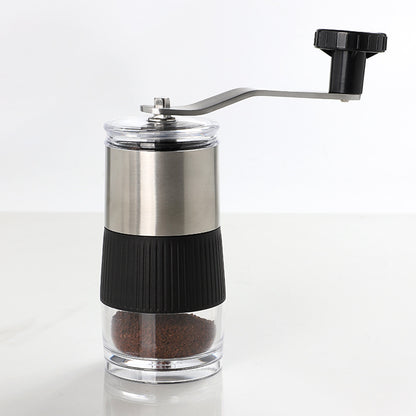 Manual Mini Coffee Grinder Capacity 15g with Ceramic Core - Internal Adjustable Settings, Portable and Easy to assemble, French Press Coffee, Great Hand Grinder Gift